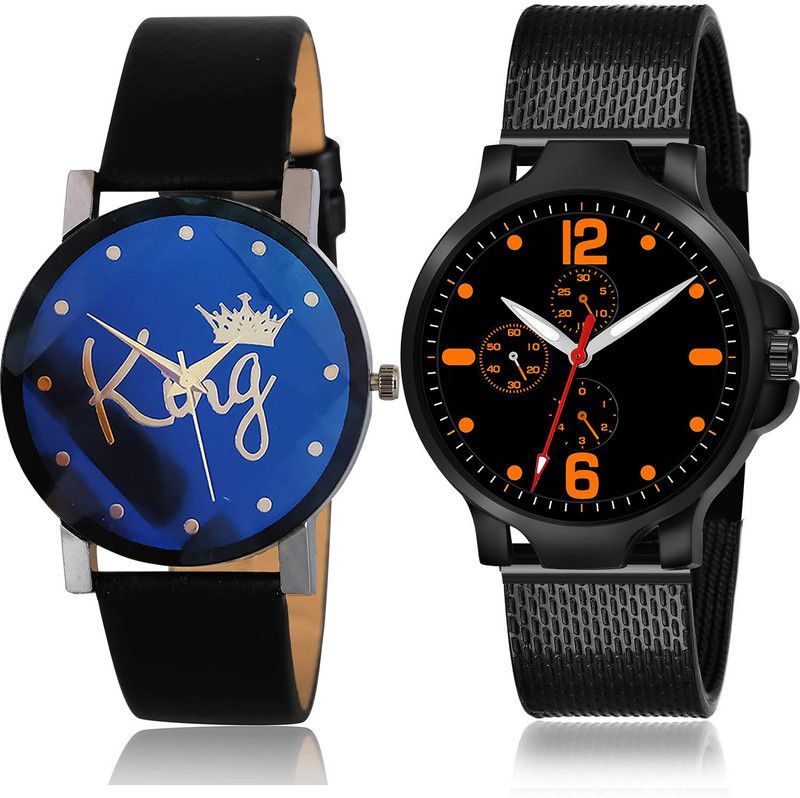 Analog Watch - For Men Best Technology 2 Watch Combo For Boys And Men - BC29-(70-S-10)