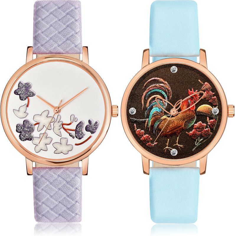 Analog Watch - For Women New Stylish 2 Watch Combo For Women And Girls - GM502-GM370
