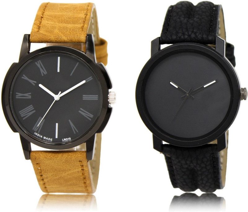 New Latest Designer Combo of 2 Analog Watch - For Men LR19-LR21