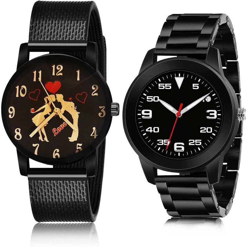 Analog Watch - For Men Latest Branded 2 Watch Combo For Boys And Men - BCPL27-(75-S-20)