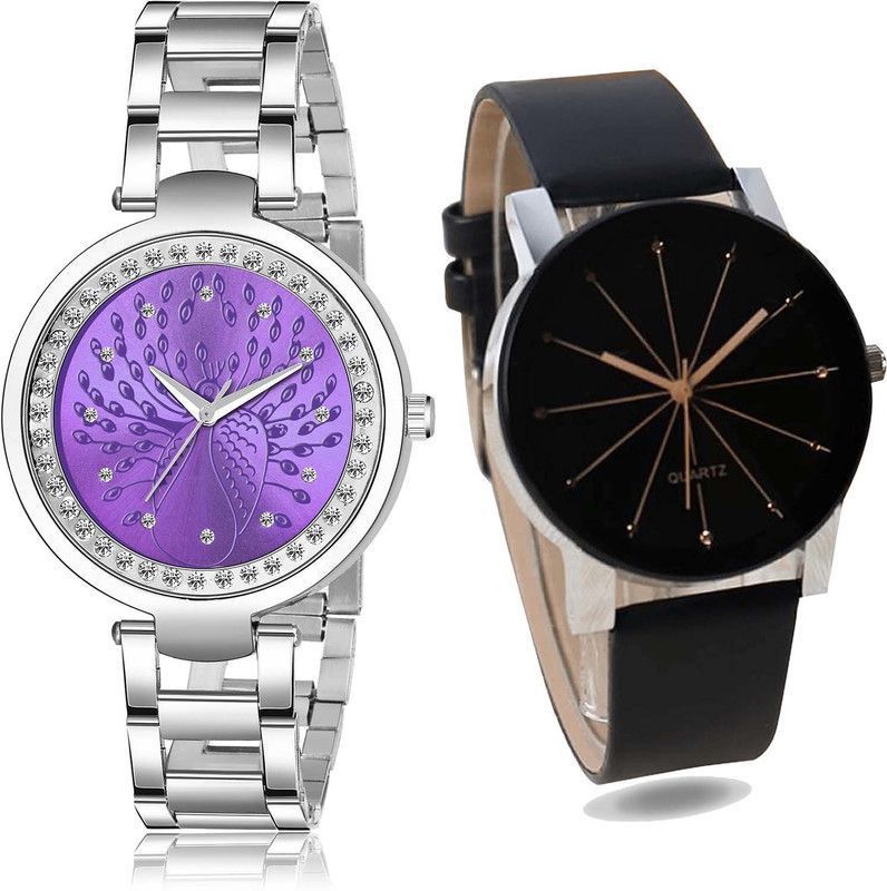 combo watch Analog Watch - For Women Treading Rich Chain Combo Watch For Girls And Women - GM209-G174