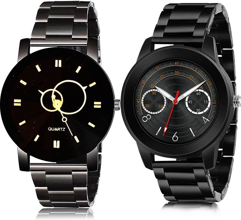 Analog Watch - For Men Brand New Fancy 2 Watch Combo For Boys And Men - BRM7-(67-S-20)