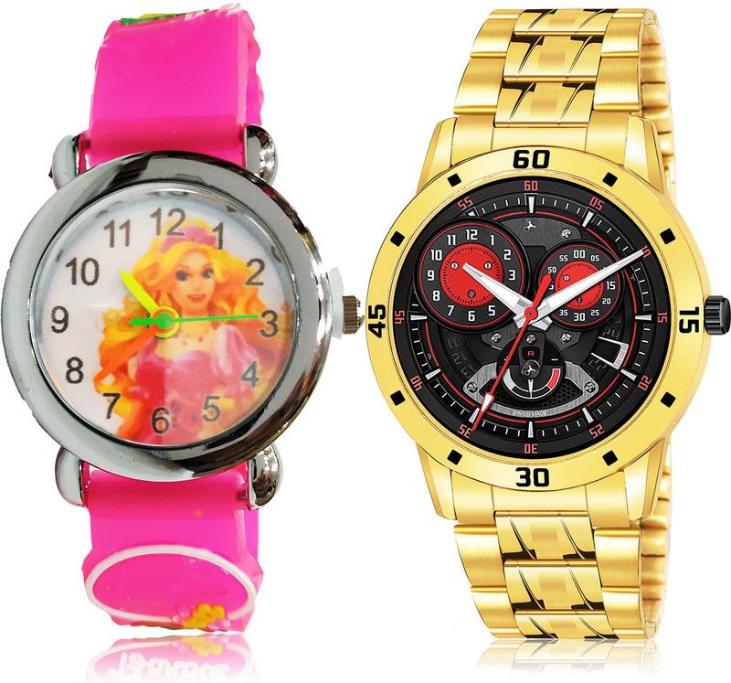 Analog Watch - For Boys Brand New Present 2 Watch Combo For Boys And Men - BK16-(37-S-21)