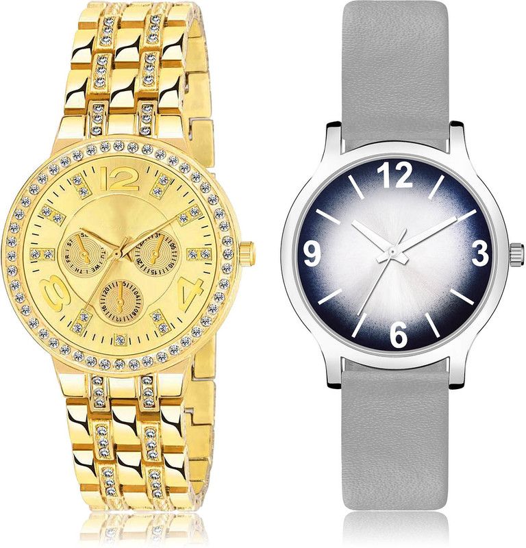 Analog Watch - For Girls Classical Diwali 2 Watch Combo For Women And Girls - G627-GM355