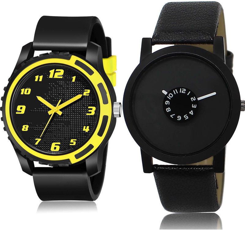 combo watch Analog Watch - For Men Best Quartz Sports Combo Watch For Boys And Men - BM112-BL46.25