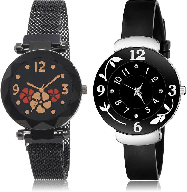 Analog Watch - For Women Latest Designer 2 Watch Combo For Women And Girls - G652-G24
