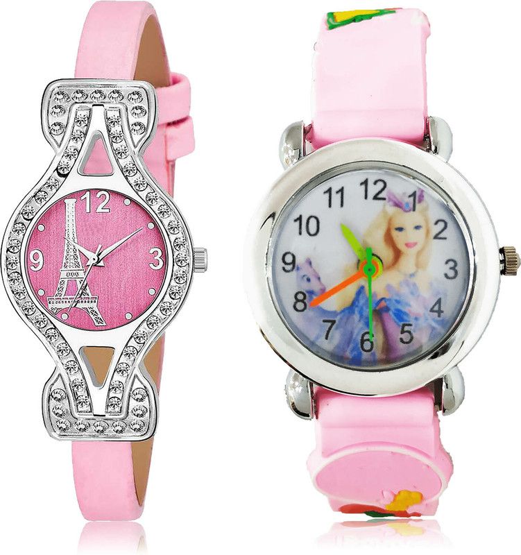 Analog Watch - For Girls Classical Tread 2 Watch Combo For Women And Girls - G623-G323