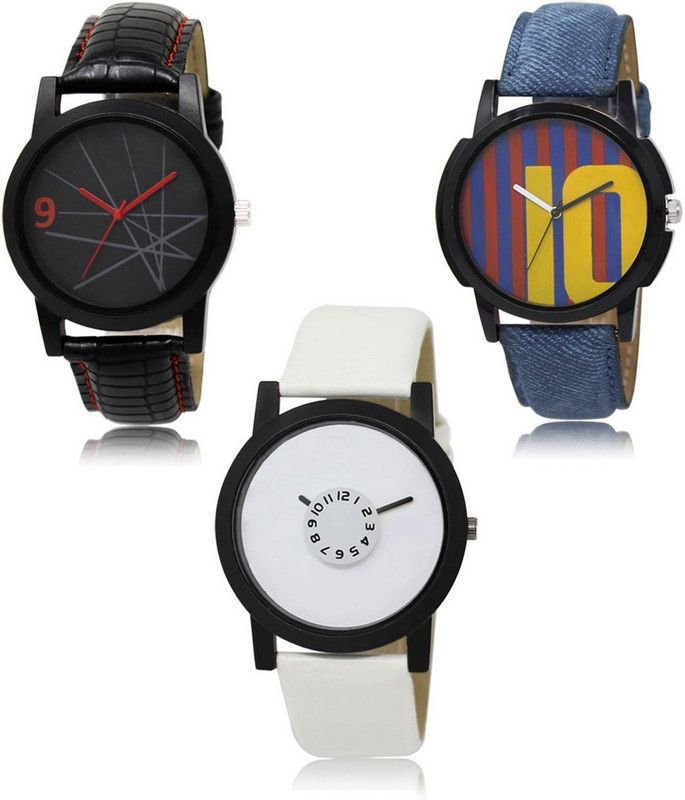 New latest Designer Combo of 3 Analog Watch - For Men LR-08-10-26