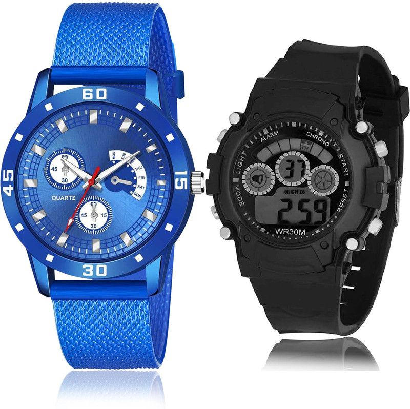 Analog-Digital Watch - For Boys Best Chronograph 2 Watch Combo For Boys And Men - BRM40-B1