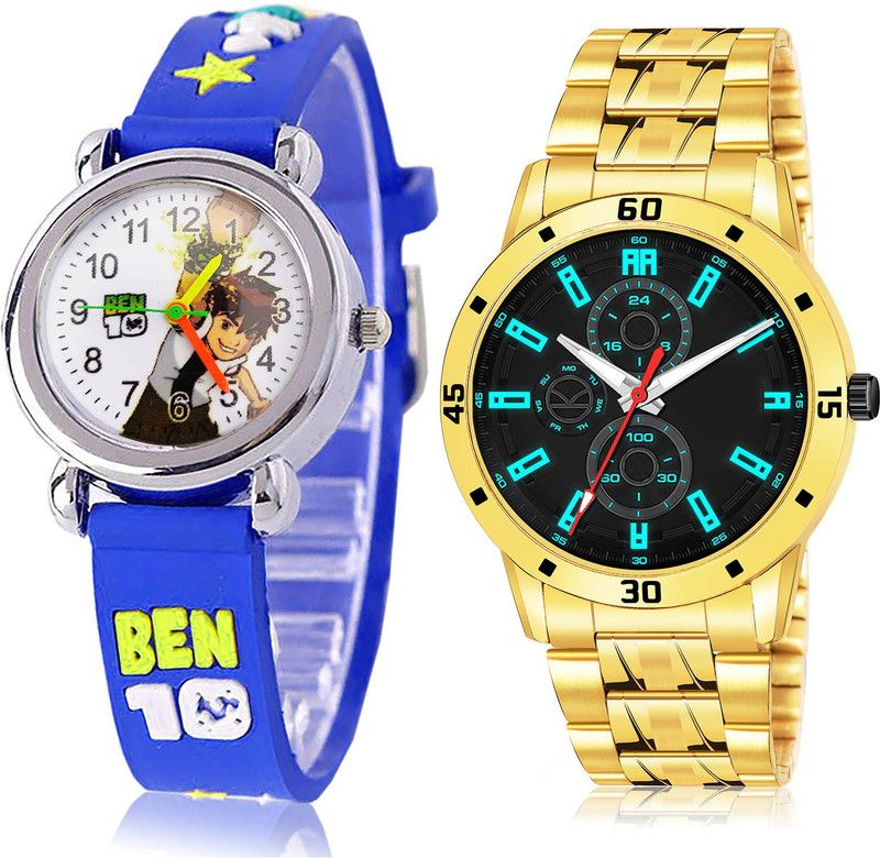 Analog Watch - For Boys Best Quartz 2 Watch Combo For Boys And Men - BK89-(63-S-21)