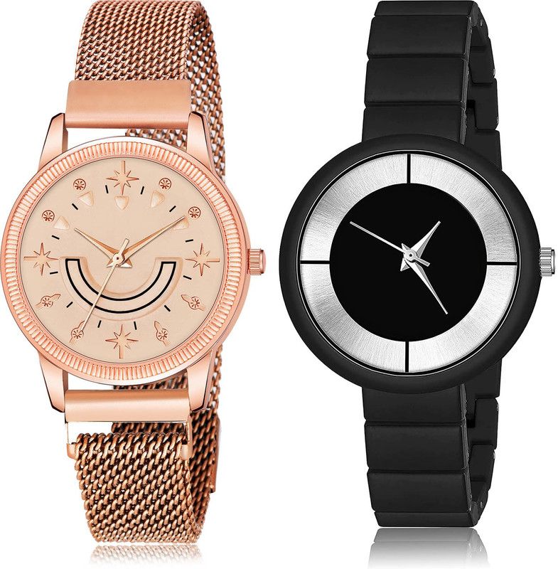 Analog Watch - For Women New Stylish 2 Watch Combo For Women And Girls - GW68-G632