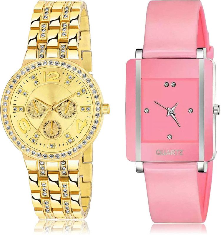 Analog Watch - For Girls Modish Fashion 2 Watch Combo For Women And Girls - G627-G14