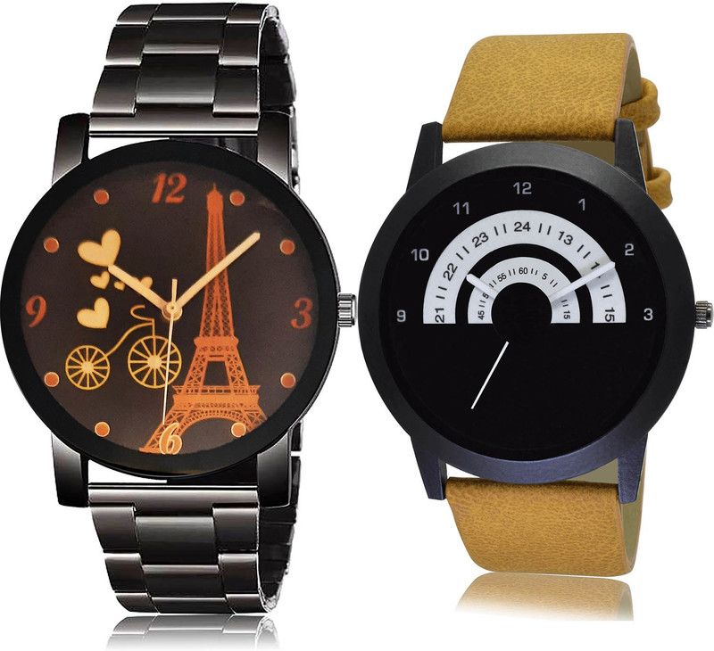 Analog Watch - For Men Latest Style 2 Watch Combo For Boys And Men - BCPL10-B49