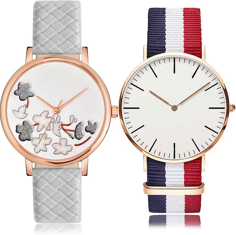 Analog Watch - For Women Latest Casual 2 Watch Combo For Women And Girls - GM505-GC17