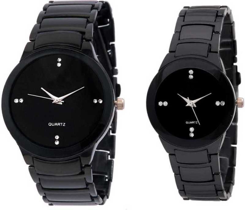 Analog Watch - For Couple New Stylish Lover's Choice Luxury Pair Watch Analog Watch - For Couple