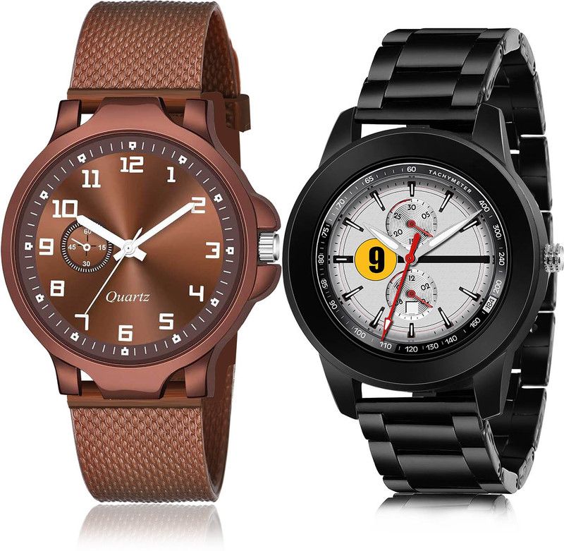 Analog Watch - For Men Modern Rich 2 Watch Combo For Boys And Men - BRM35-(55-S-20)