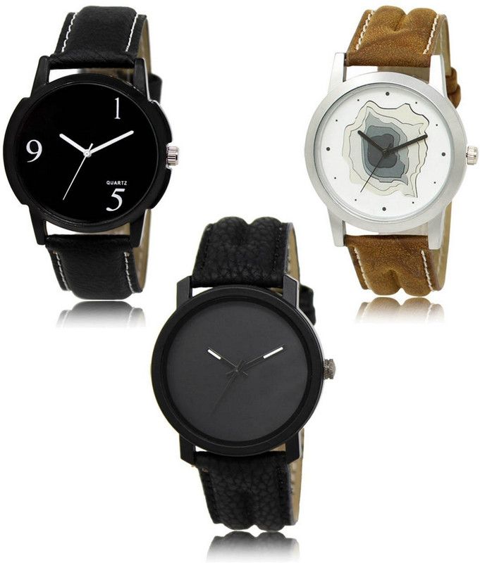 New latest Designer Combo of 3 Analog Watch - For Men LR-06-09-21
