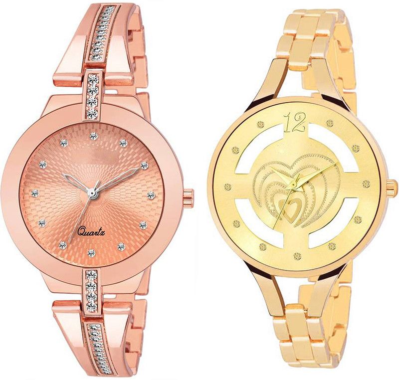 Analog Watch - For Girls Combo pack 2 New Diamond Studded Watch BB-07901