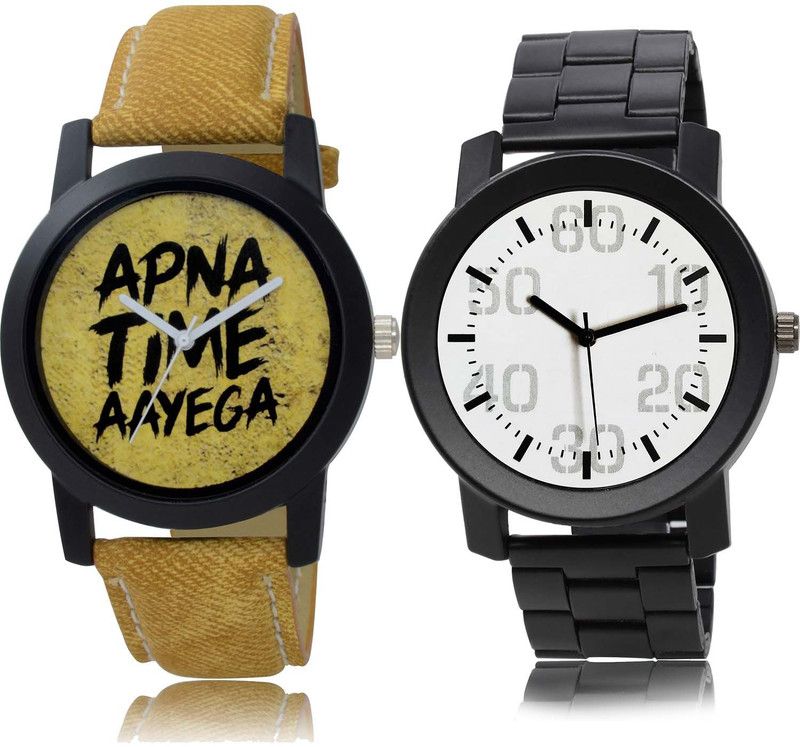 combo watch Analog Watch - For Men B383-B674