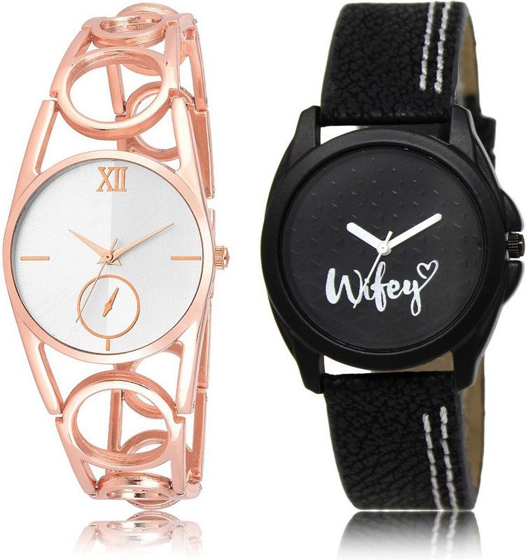 New Latest Designer Combo of 2 Analog Watch - For Women LR213-LR234