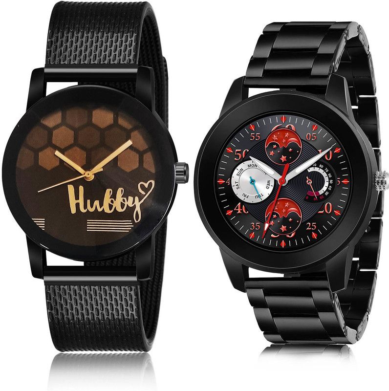 Analog Watch - For Men Modish Tread 2 Watch Combo For Boys And Men - BCPL23-(50-S-20)