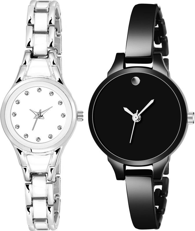 Analog Watch - For Girls Combo Pack 2 Best Artist Designer Party-Wedding Bangle Analog Watch For Girls SK226