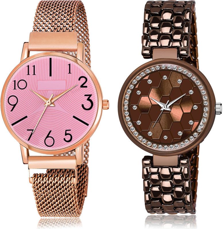 Analog Watch - For Women New Unique 2 Watch Combo For Women And Girls - GW62-GL271