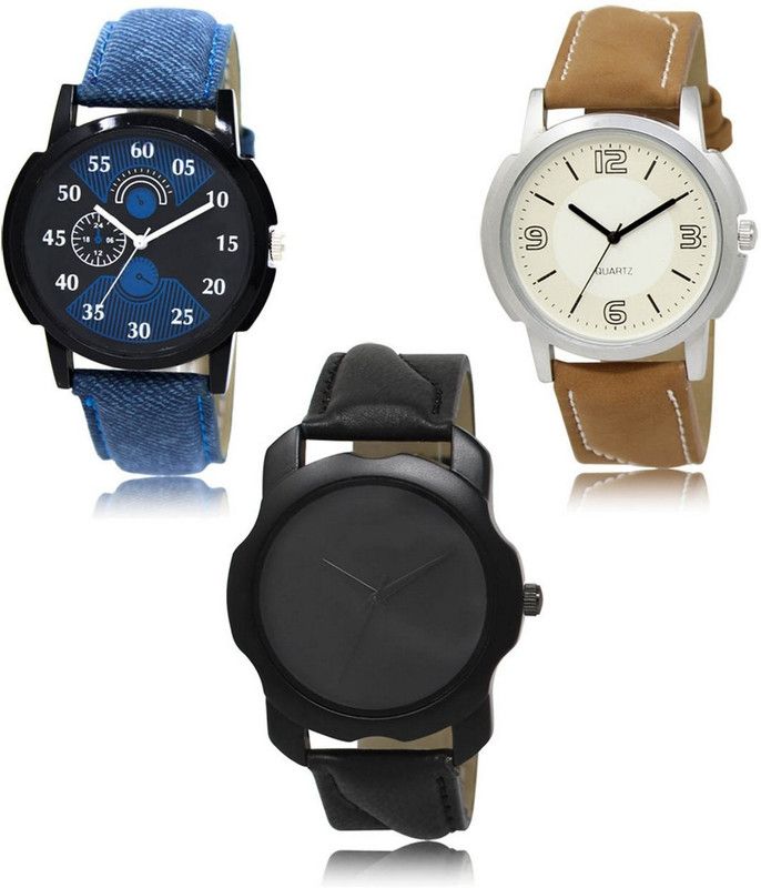 New latest Designer Combo of 3 Analog Watch - For Men LR-02-16-31