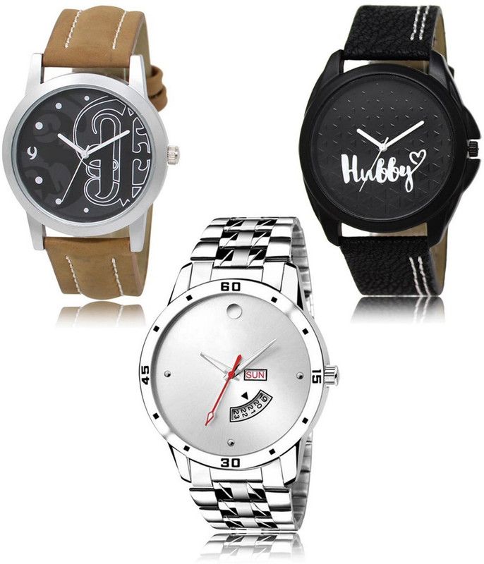 New latest Designer Combo of 3 Analog Watch - For Men LR-14-31-103