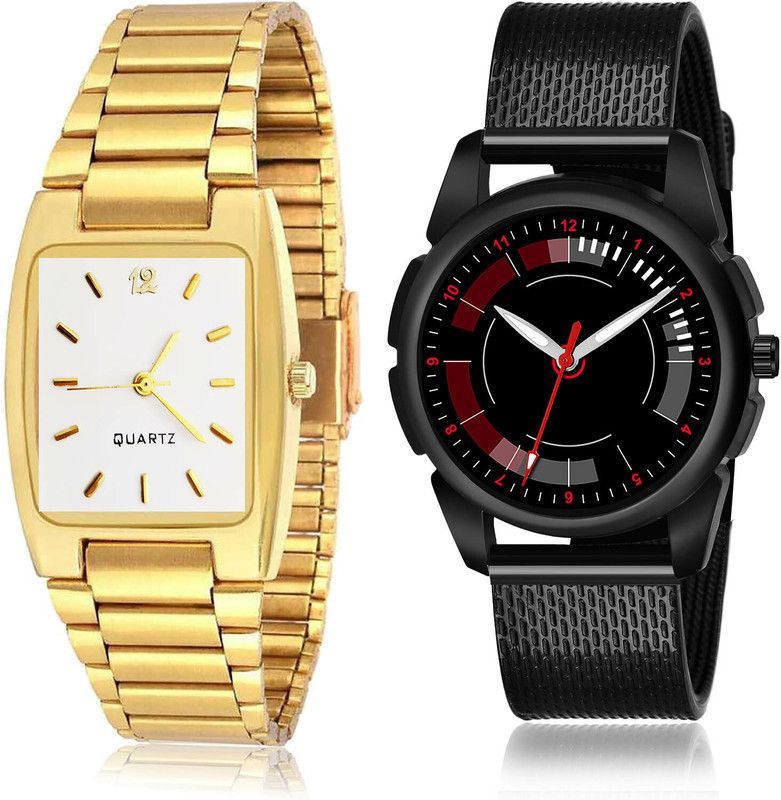 Analog Watch - For Men Modish Gift 2 Watch Combo For Boys And Men - BRM5-(45-S-10)