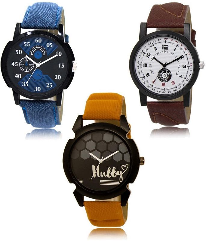 New latest Designer Combo of 3 Analog Watch - For Men LR-02-11-32