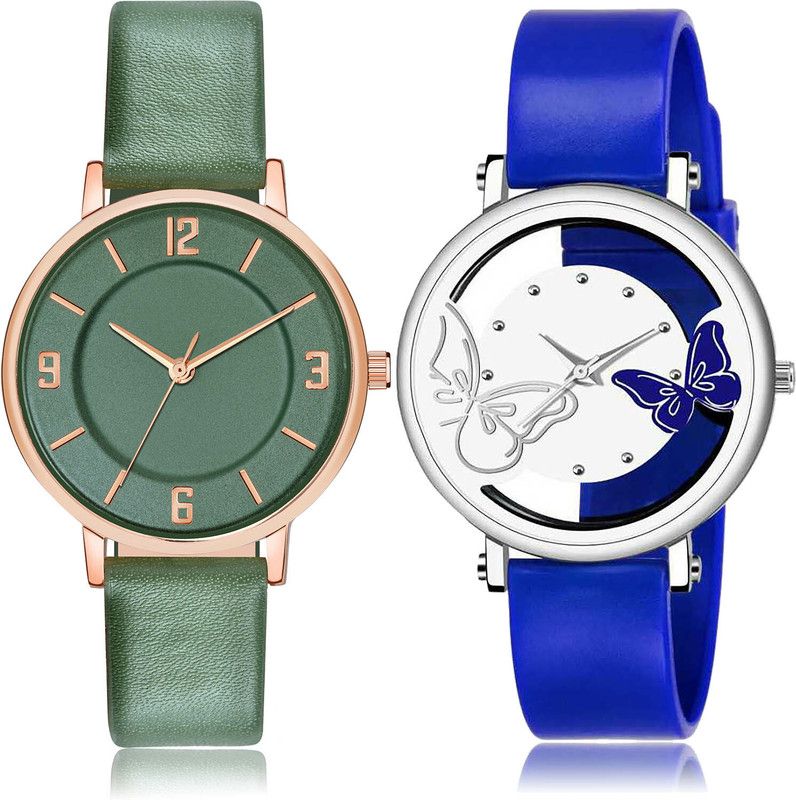 Analog Watch - For Women Modish Traditional 2 Watch Combo For Women And Girls - GM393-G555