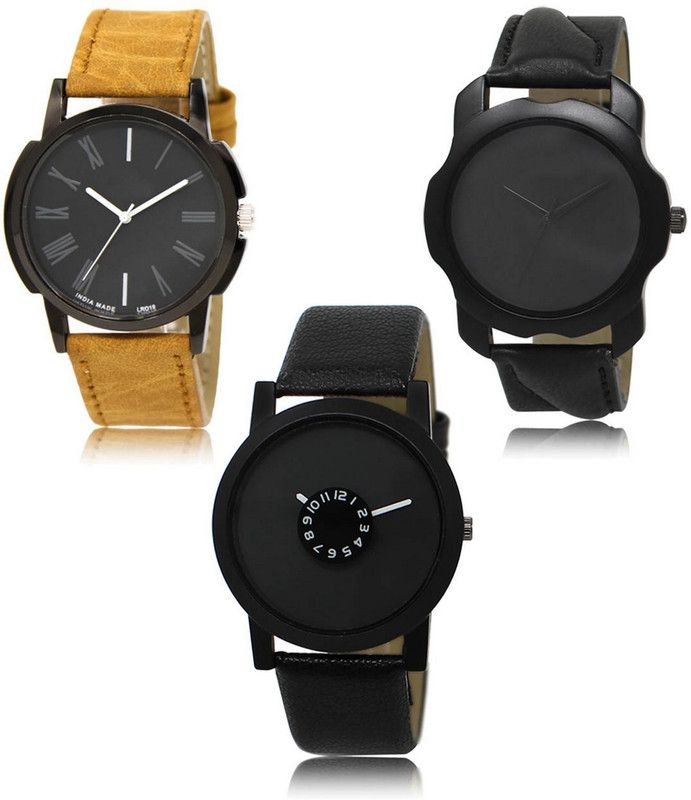 New latest Designer Combo of 3 Analog Watch - For Men LR-19-22-25