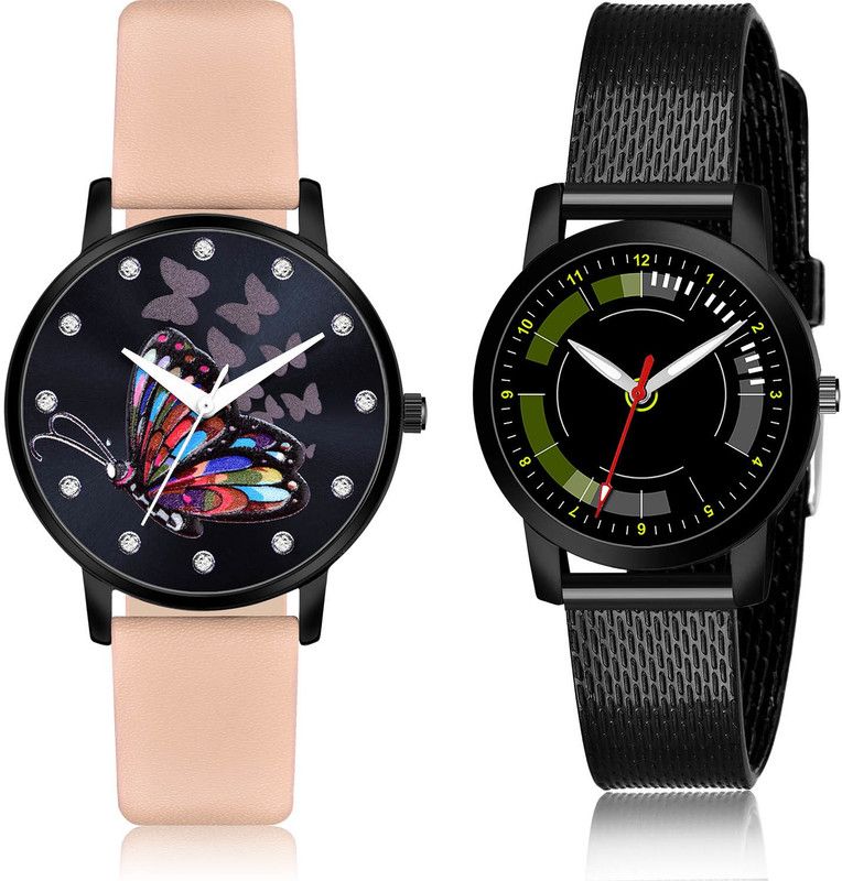 Analog Watch - For Girls Treading Quartz 2 Watch Combo For Women And Girls - GM377-(43-L-10)