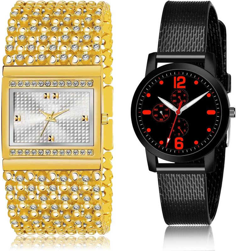Analog Watch - For Women Latest Royal 2 Watch Combo For Women And Girls - G590-(69-L-10)