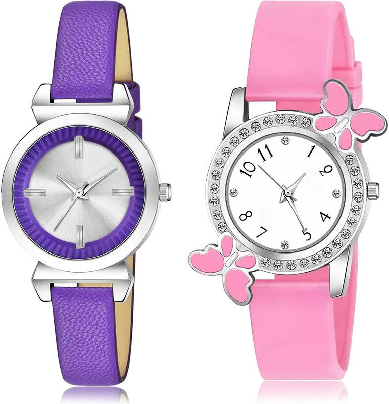 Analog Watch - For Women Classical Fancy 2 Watch Combo For Women And Girls - GW24-G99