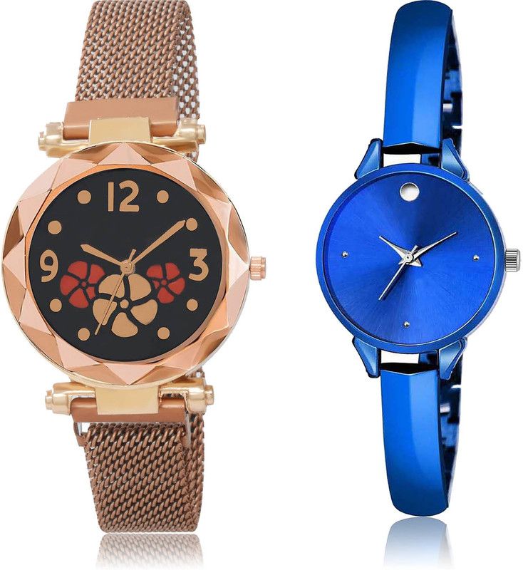 Analog Watch - For Women Brand New Gift 2 Watch Combo For Women And Girls - G653-G464