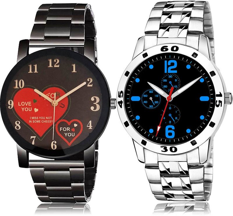 Analog Watch - For Men Classical Exclusive 2 Watch Combo For Boys And Men - BCPL8-(68-S-19)