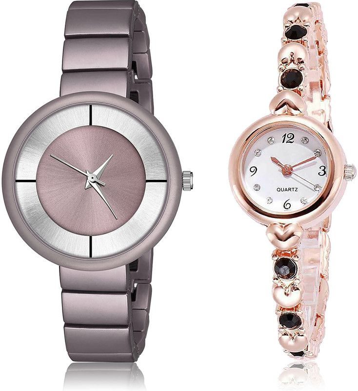 Analog Watch - For Girls Latest Diwali 2 Watch Combo For Women And Girls - G637-G455