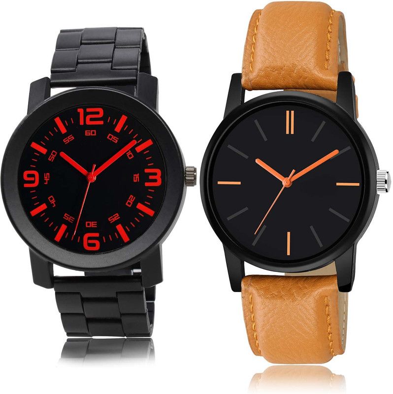 combo watch Analog Watch - For Men Best Love Chain Watch Watch - B704-B112 (Combo Of 2 )