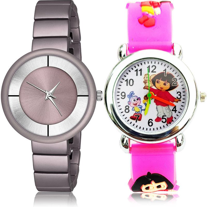 Analog Watch - For Women Contemporary Professional 2 Watch Combo For Women And Girls - G637-GC192