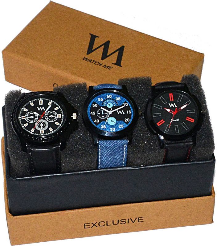 Unique Designer Stylish Analog Watch - For Men AWC-001-AWC-003-AWC-007