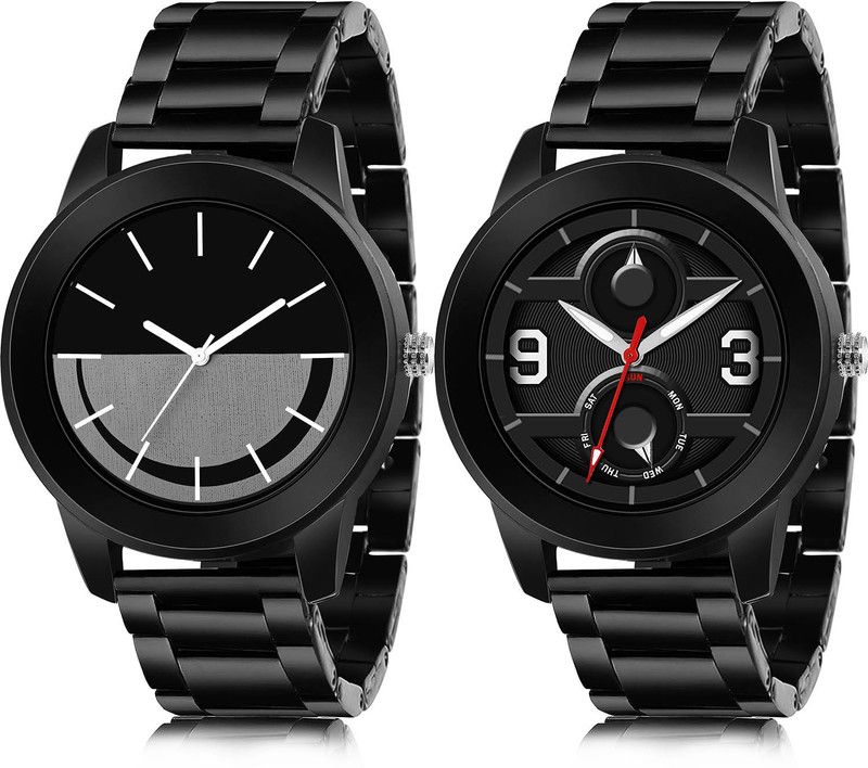 Analog Watch - For Men Modish Stylish 2 Watch Combo For Boys And Men - B108-(28-S-20)