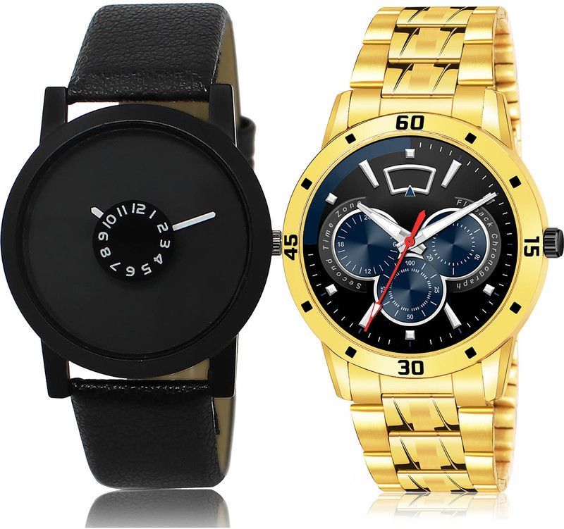 Analog Watch - For Men Treading Luxury 2 Watch Combo For Boys And Men - BL46.25-(61-S-21)