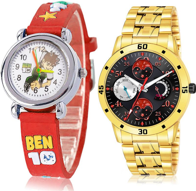 Analog Watch - For Boys Modern Gift 2 Watch Combo For Boys And Men - BK118-(50-S-21)