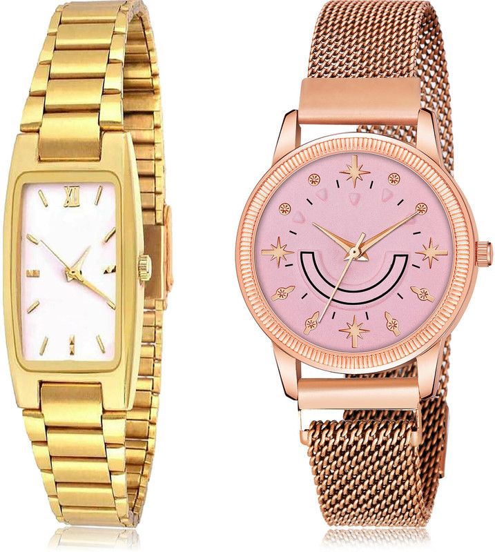 Analog Watch - For Women Modern Analogue 2 Watch Combo For Women And Girls - GCPL36-GW72