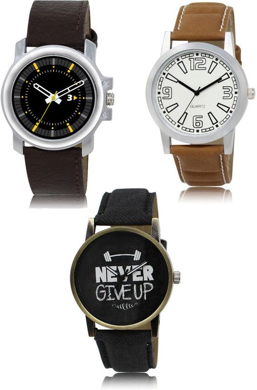 New latest Designer Combo of 3 Analog Watch - For Men 44-15-27