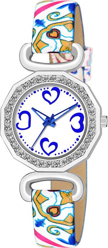Analog Watch - For Girls New Attractive Designer Series Multicolor Belt Watch For Girls & Women BB-10311
