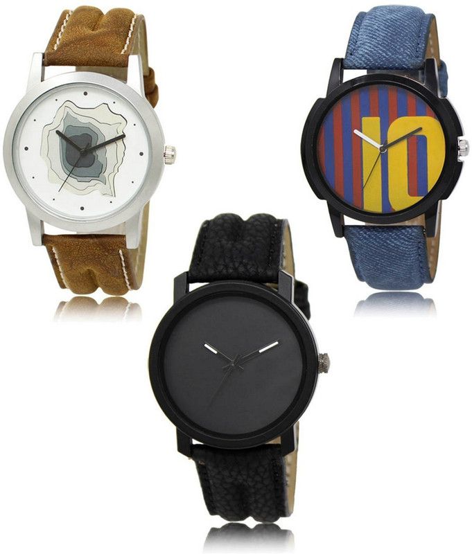 New latest Designer Combo of 3 Analog Watch - For Men LR-09-10-21