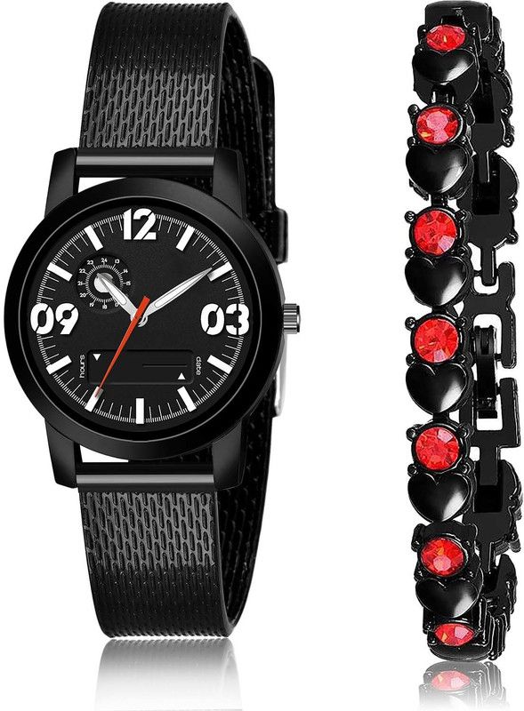 combo watch Analog Watch - For Women Contemporary Quartz Bracelet And Watch Combo For Girls And Women - (20-L-10)-GX1